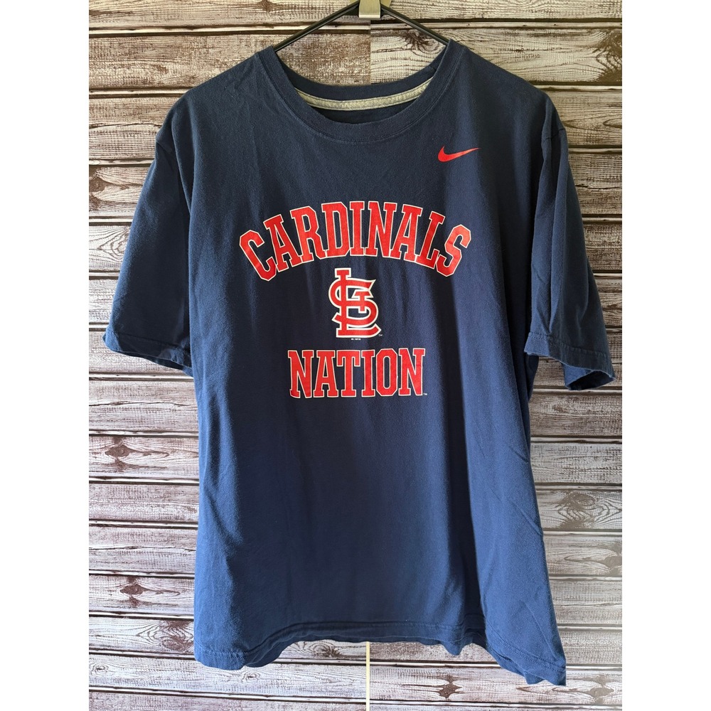 Nike‎ Men's Saint Louis Cardinals Short-Sleeved Tee Size XL Regular Fit Logo
